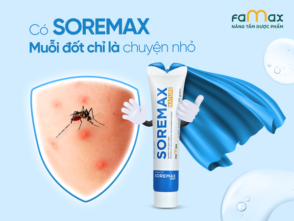 Kem bôi trị muỗi đốt Soremax
