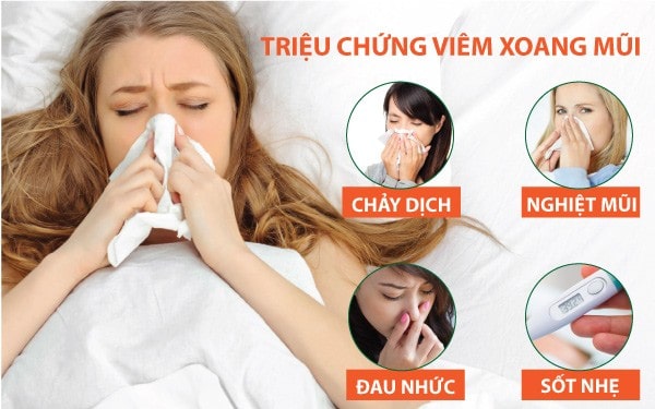 Triệu chứng viêm xoang và cách phòng tránh