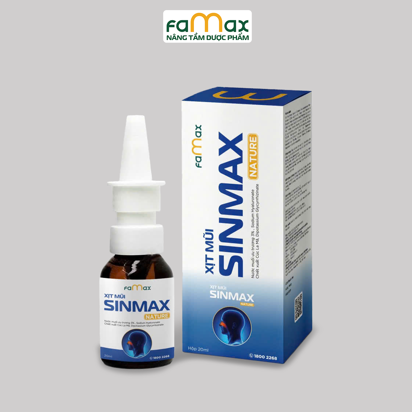 Xịt Mũi Sinmax Nature