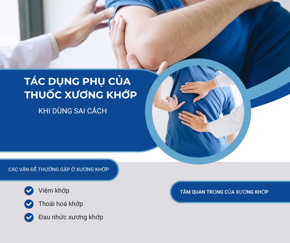 Tác Dụng Phụ Của Thuốc Xương Khớp