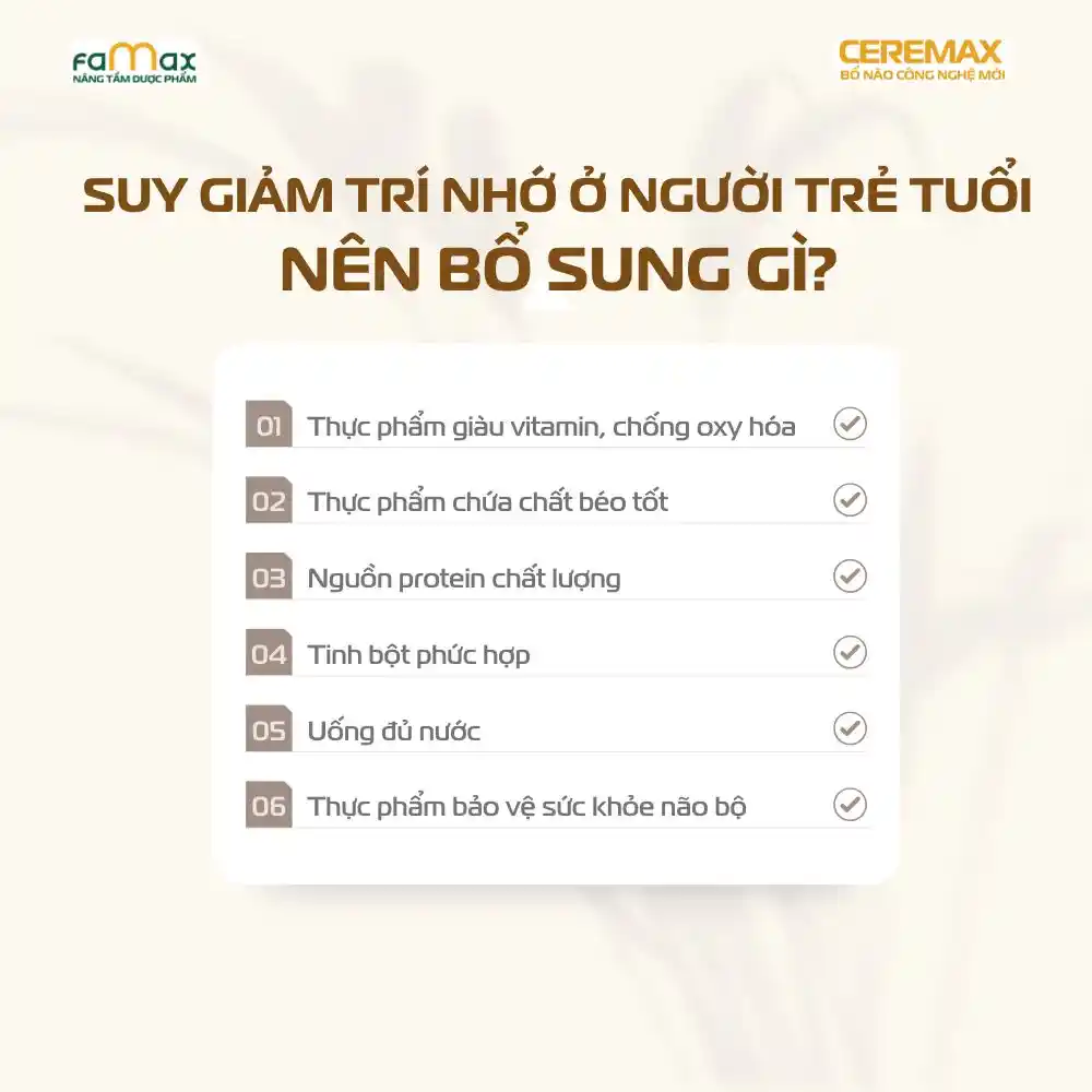 Nguyên Nhân Suy Giảm Trí Nhớ ở Người Trẻ (1)