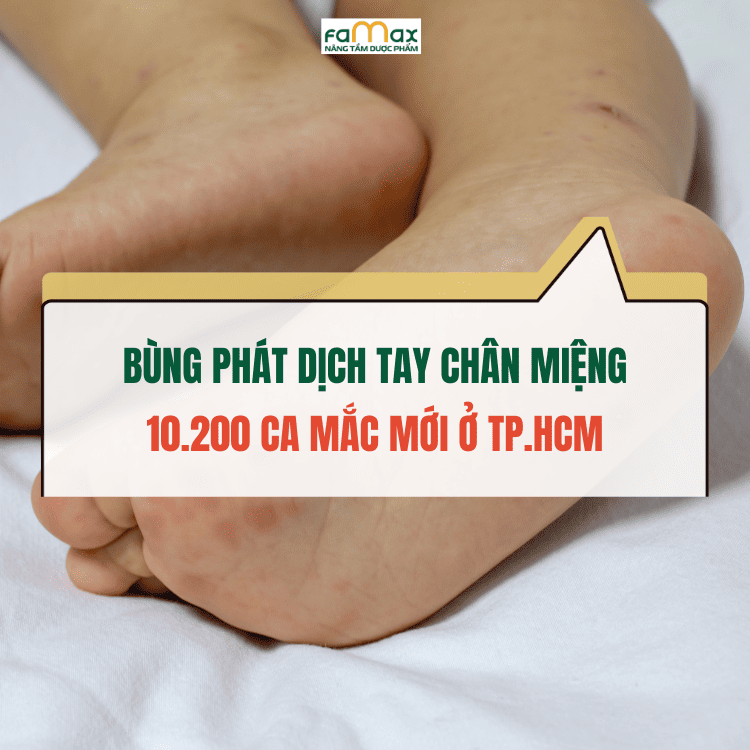 Tay chân miệng bùng dịch ở TP.HCM