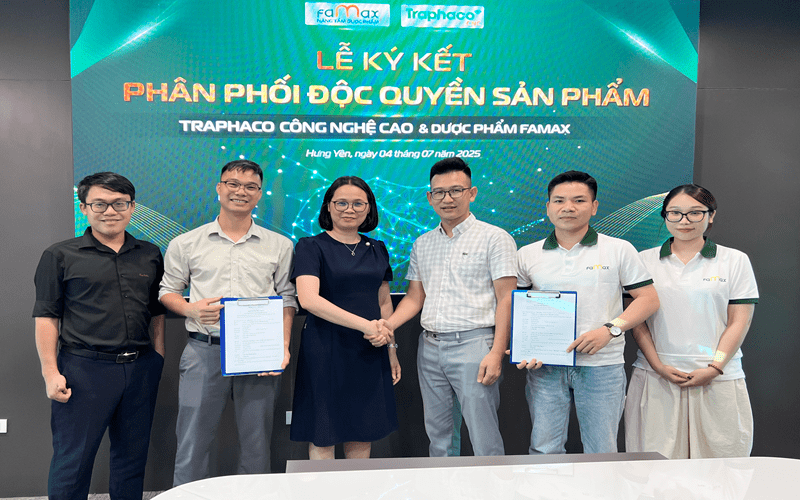 Famax Ký Kết Phân Phối độc Quyền Sản Phẩm Anbone Từ Traphaco 3 Min