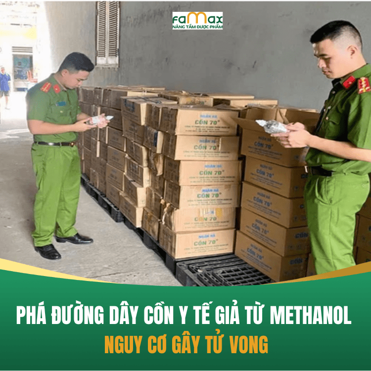 Hơn 20000 Chai Cồn Y Tế Giả Chứa Methanol Bị Phát Hiện 2