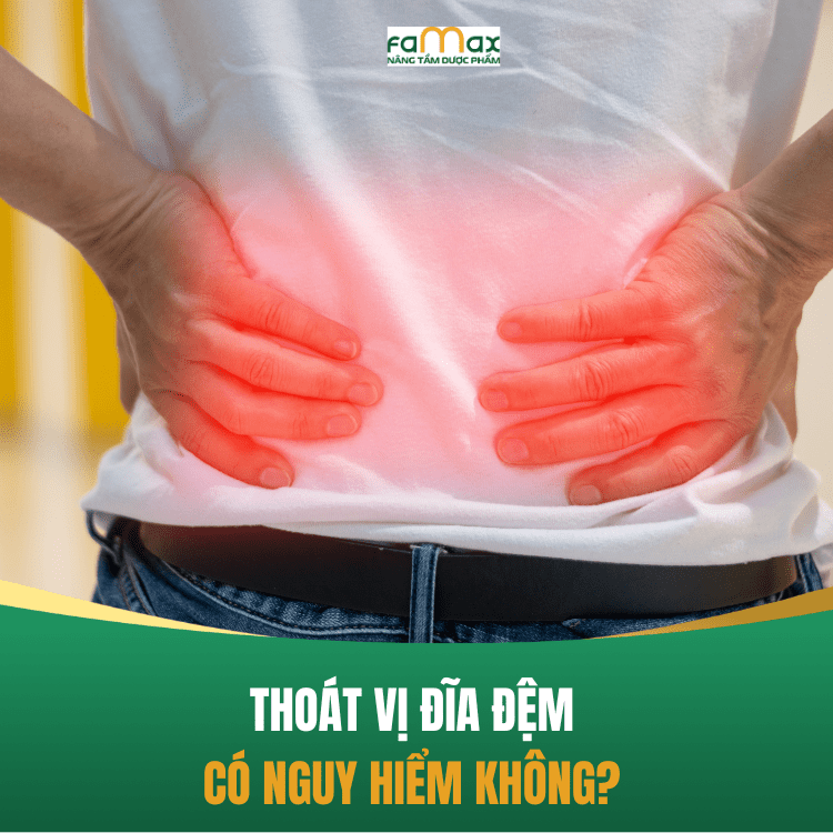 Thoát Vị đĩa đệm Có Nguy Hiểm Không