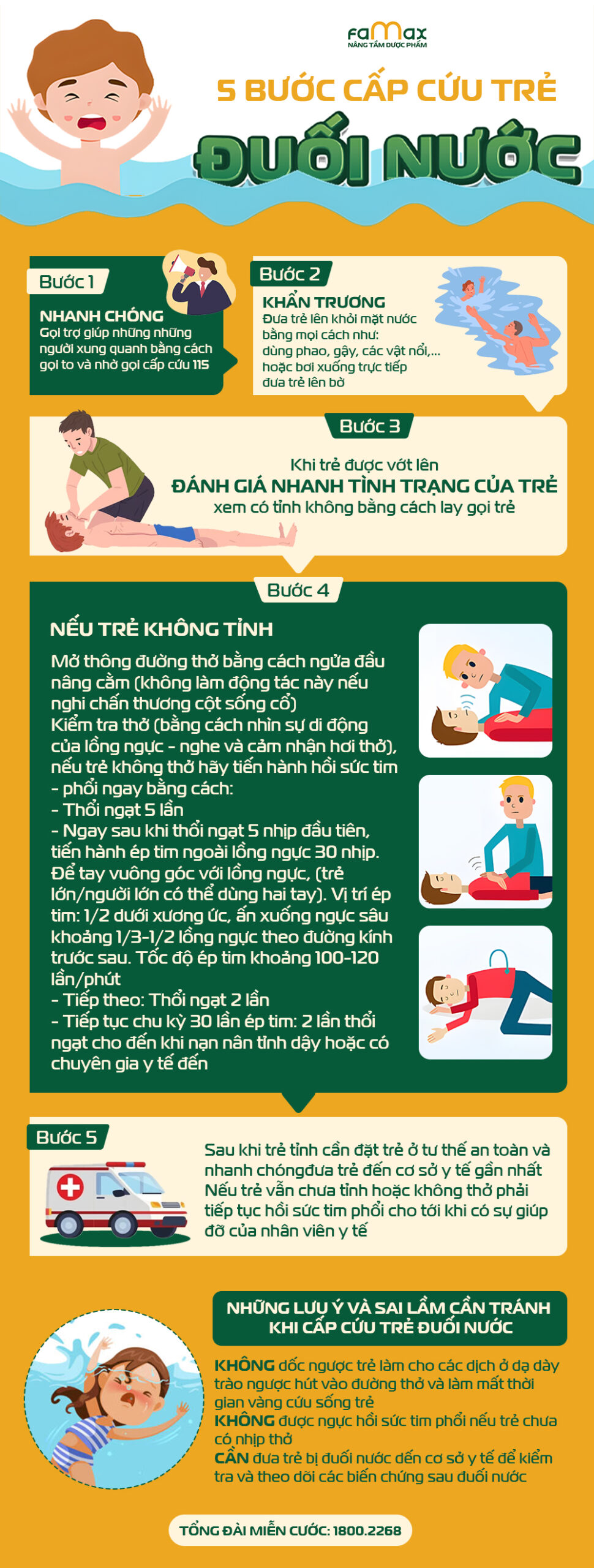 So Cuu Tre Bi Duoi Nuoc Dung Cach
