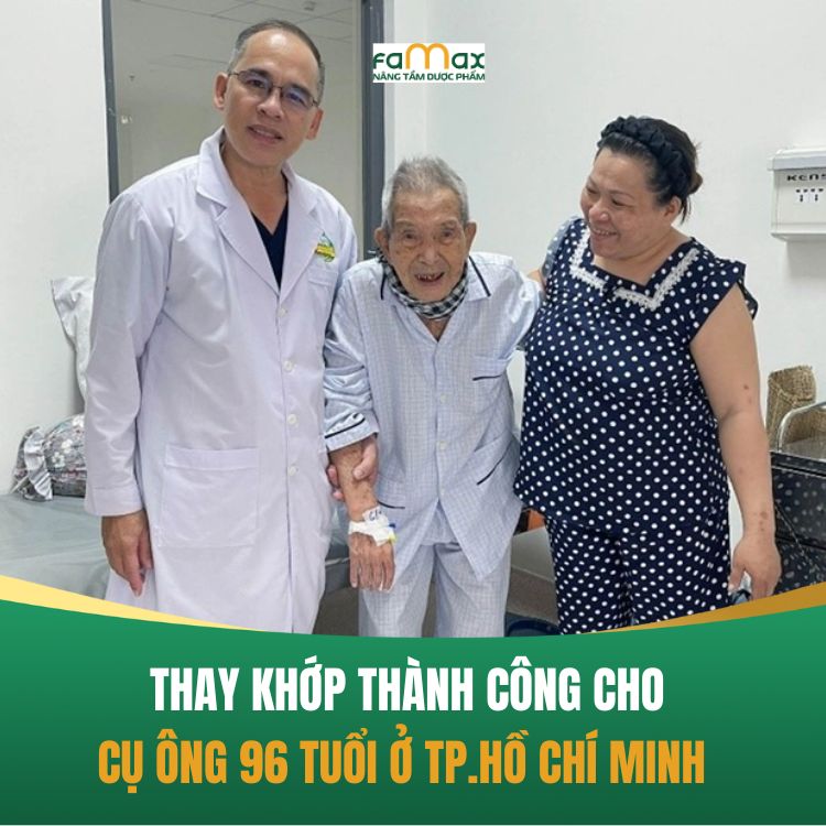 Thay Khop Thanh Cong Cho Cu Ong 96 Tuoi O Tphcm
