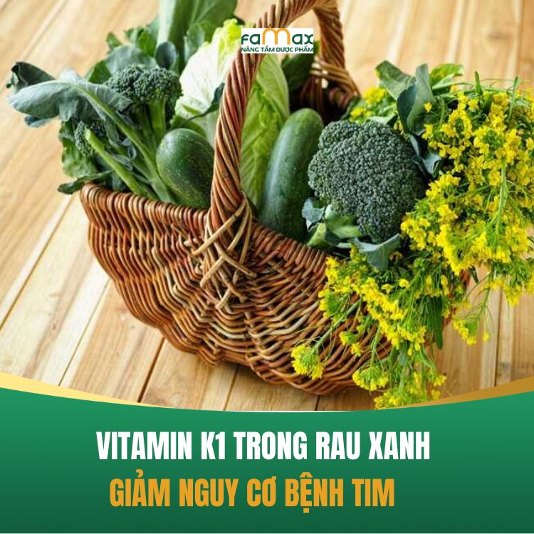 Vitamin K1 Trong Rau Xanh Giam Nguy Co Mac Benh Tim (1)