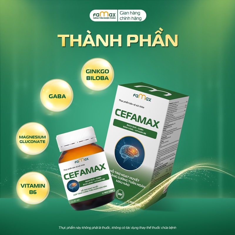 Thành Phần Cefamax