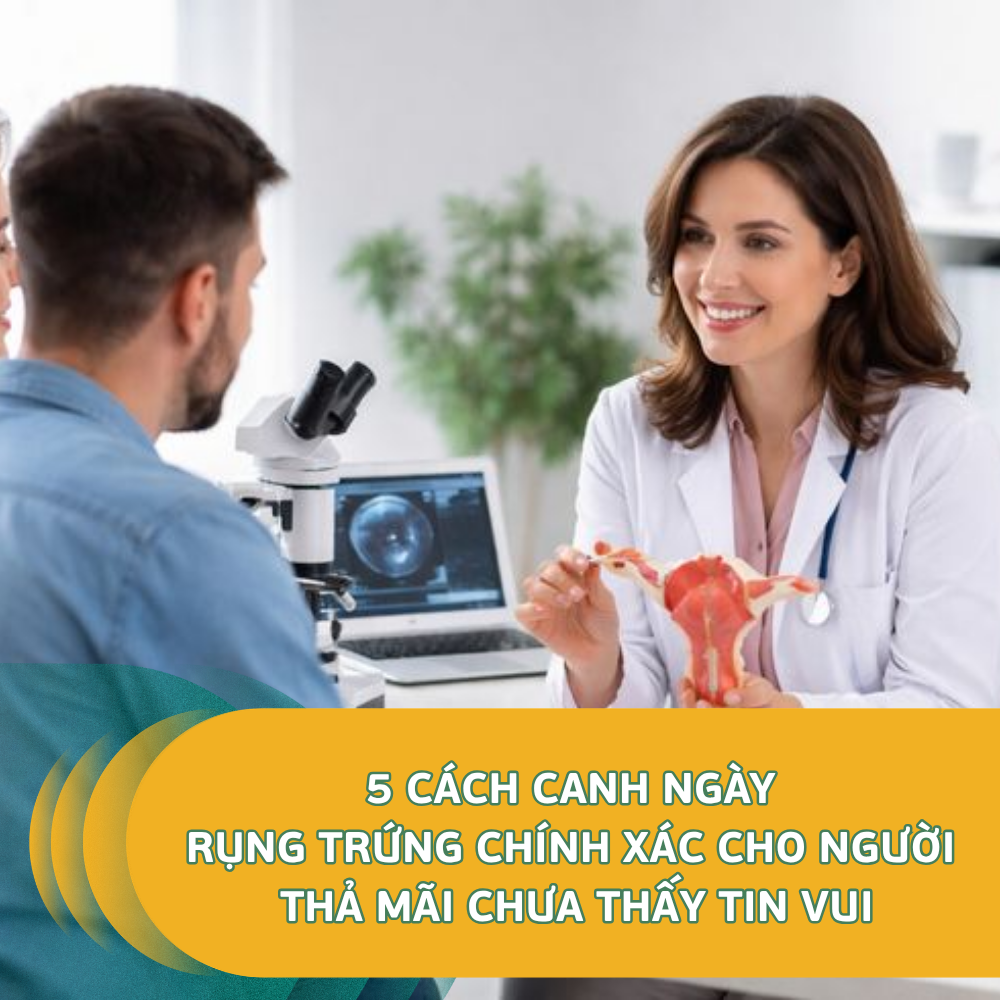 5 Cách Canh Ngày Rụng Trứng Chính Xác Cho Người Thả Mãi Chưa Thấy Tin Vui