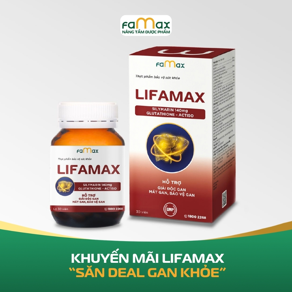 Khuyến Mãi Lifamax Săn Deal Gan Khỏe Bảng Giá, Combo Ưu Đãi 